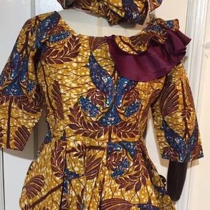 African 3 pieces 100% cotton